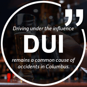 columbus car accident DUI