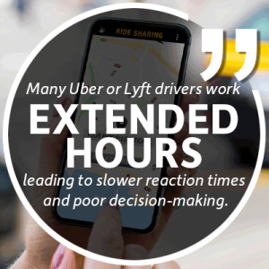 rideshare accident extended hours