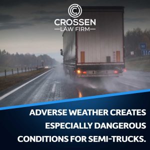 crossen brownsburg adverse weather