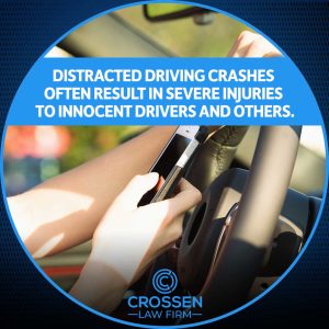 crossen distracted severe injuries