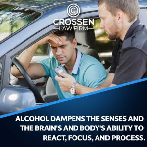 alcohol while driving