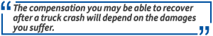 truck crash compensation