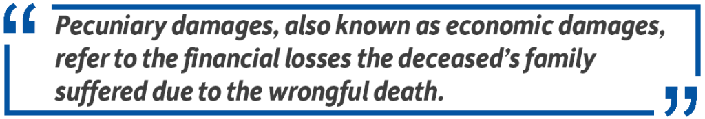 pecuniary damages