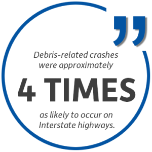 flying debris