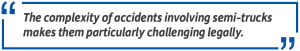 crossen highway accident semi-trucks
