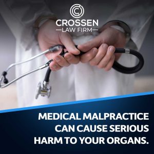 internal organ damage medical malpractice