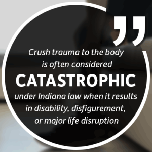 crush is catastrophic when