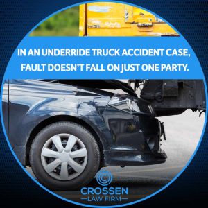 fault in underride