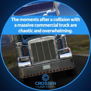 after a collision