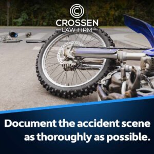 document the scene