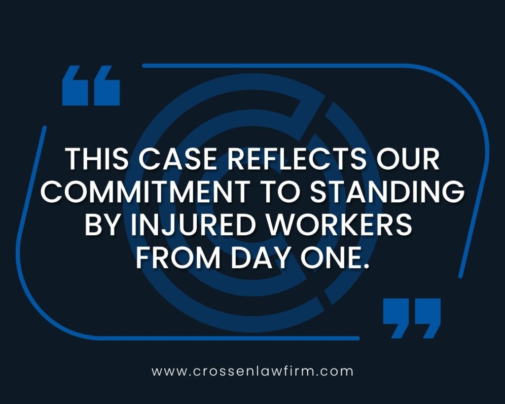Commitment to injured workers