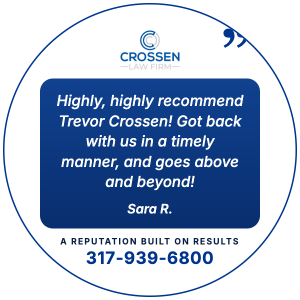 Client testimonial from Sara R.: Highly, highly recommend Trevor Crossen! Got back with us in a timely manner, and goes above and beyond!