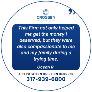 Client testimonial from Ocean R.: This Firm not only helped me get the money I deserved, but they were also compassionate to me and my family during a trying time.