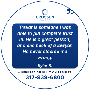 Client testimonial from Kyler S.: Trevor is someone I was able to put complete trust in. He is a great person, and one heck of a lawyer. He never steered me wrong.